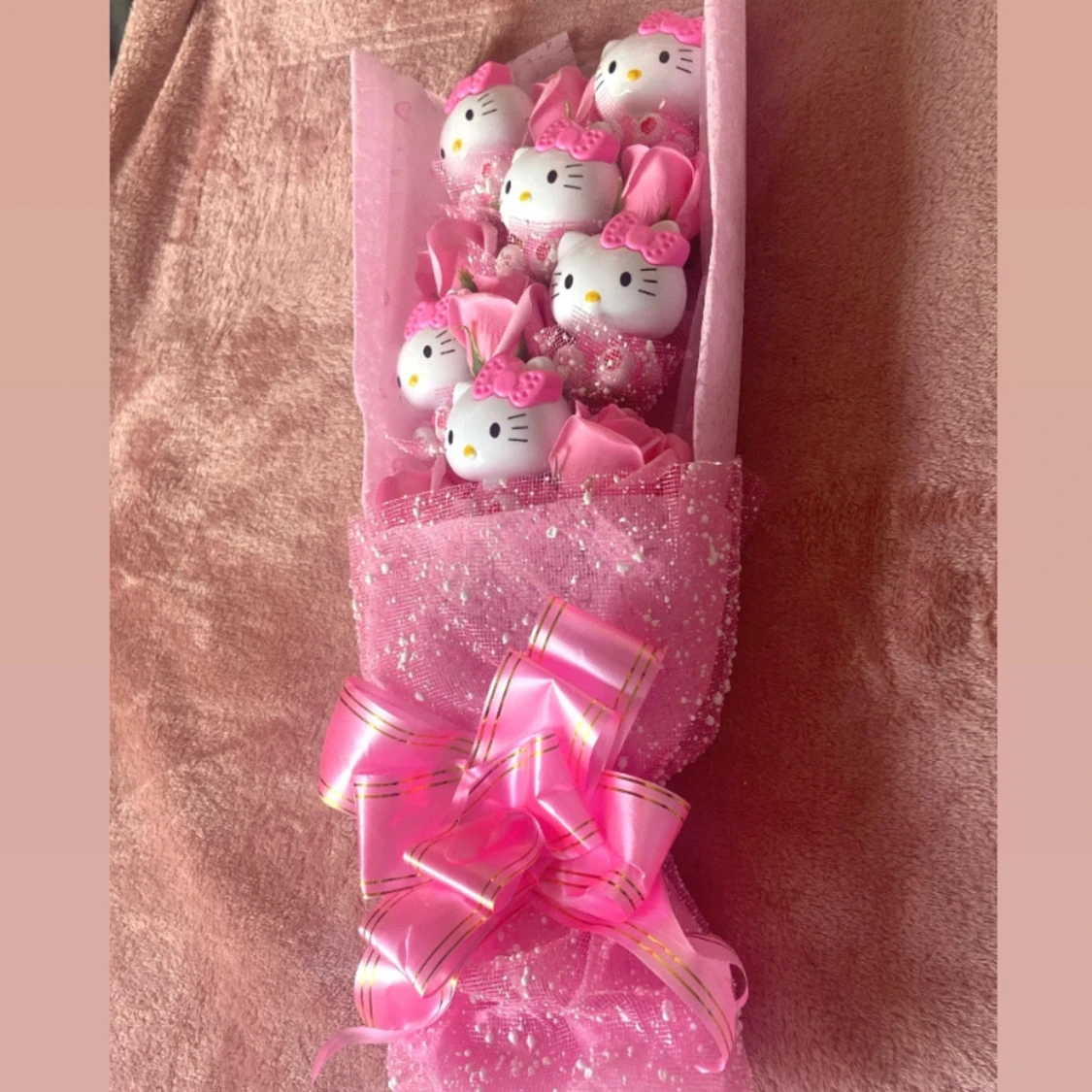 Hello kitty bouquet kawaii flower gift box - 91