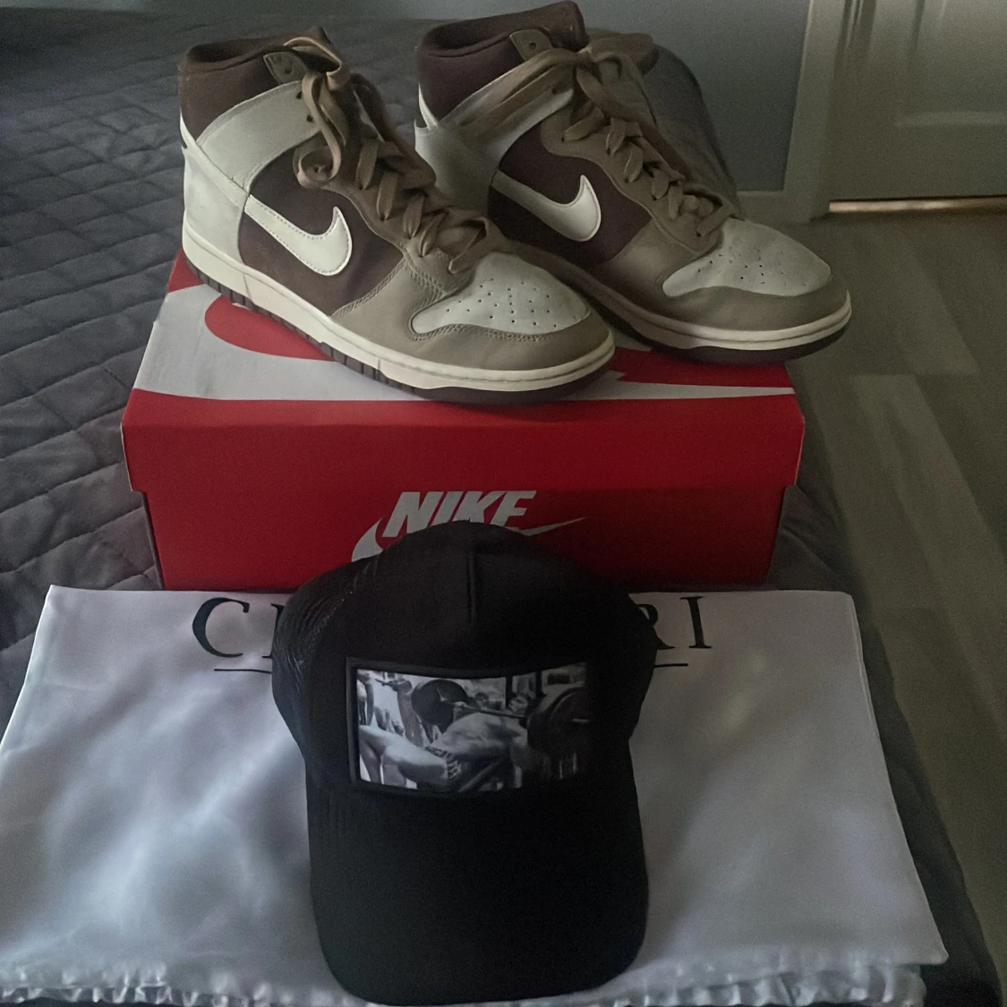 Nike dunks high & Arnold keps i mocka