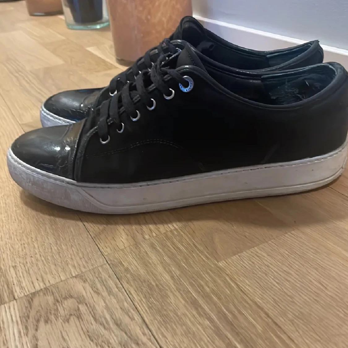 Lanvins svart med vit sula - 91