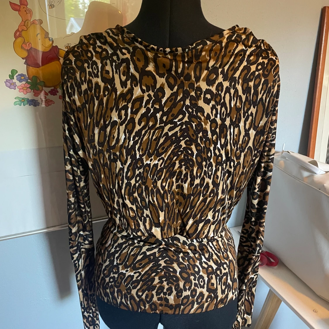 Snygg leopardtopp - 90