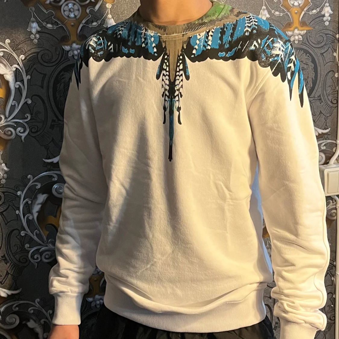 Marcelo burlon tröja vit - 90