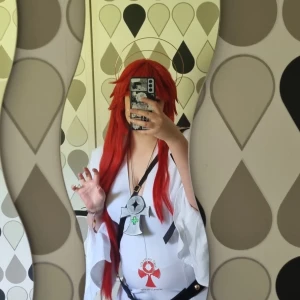 Jack-O cosplay - Guilty gear, Använd 1 gång på konvent. Halsband medföljer, obs ingen peruk! Lär strykas! Frakt på 118kr