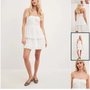 Nakd klänning - Helt oanvänd klänning med lapparna kvar! Verkligen superfin men passade inte mig, slutsåld på hemsidan!💕