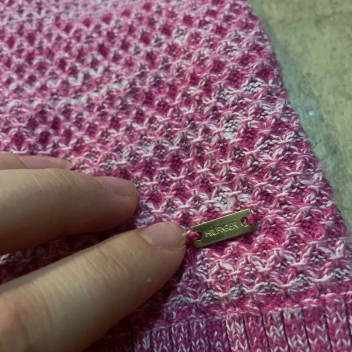 Tommy Hilfiger stickad tröja!💓 - 91