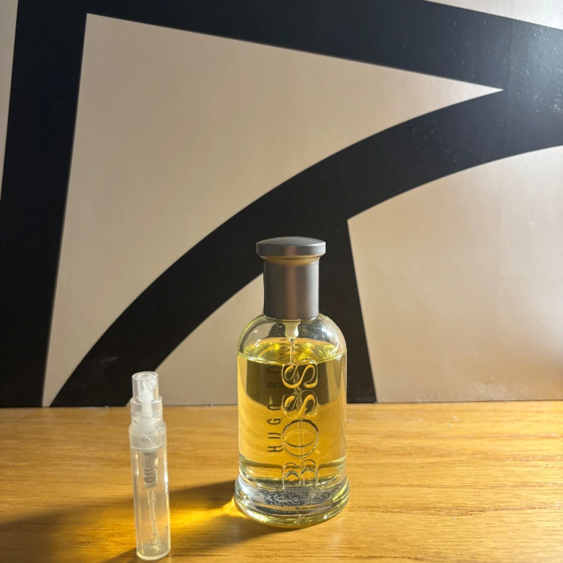 Boss bottled sample