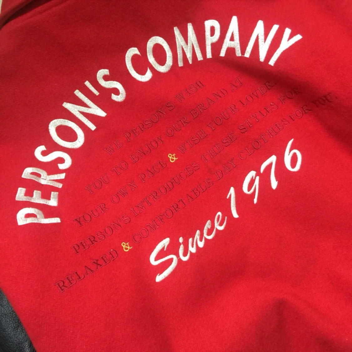 Röd Varsity jacka! - 91