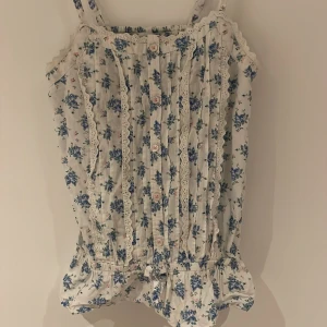 söt sommar blus  - blommig topp