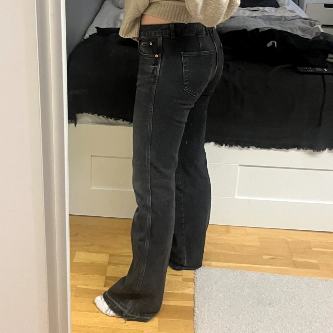 Lågmidjade jeans - 90