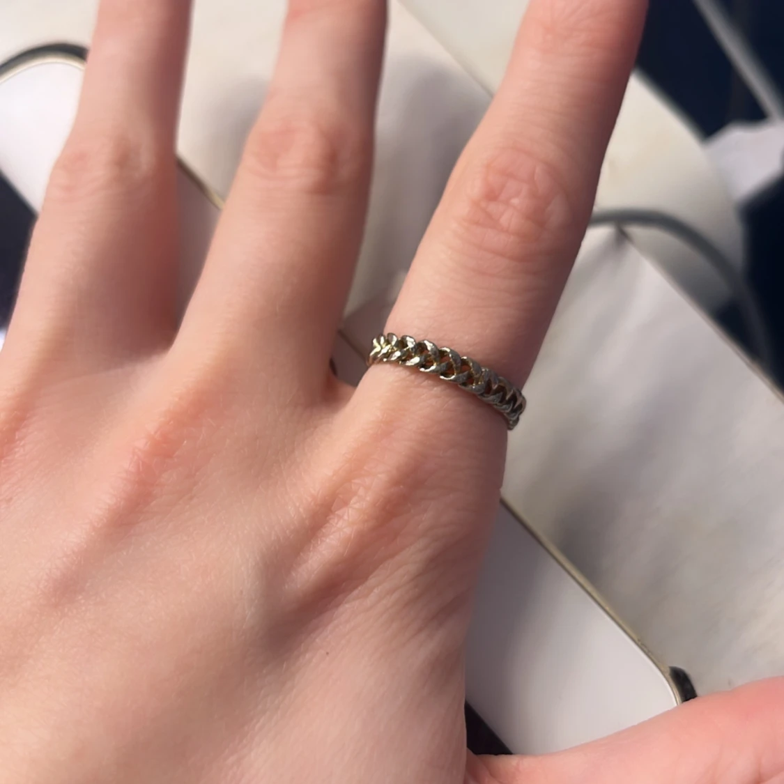 silvriga ringar - 90