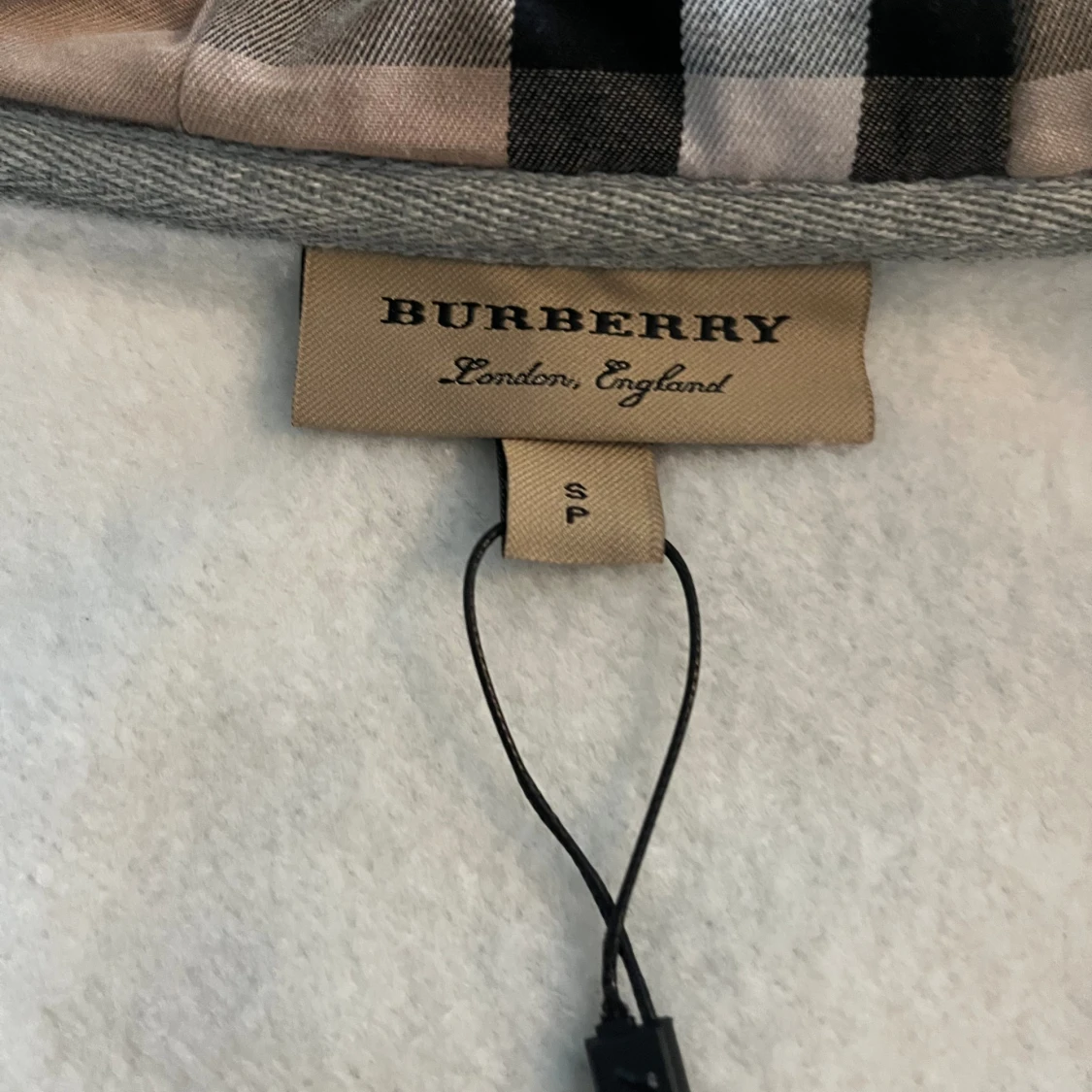 Burberry zip hoddie - 1