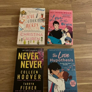 Böcker  - Säljer alla förutom love and other Words 60 kr styck☺️