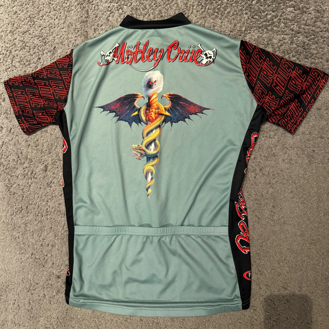 Mötley Crüe Cykeljersey MEGARARE!!! -07 - 90