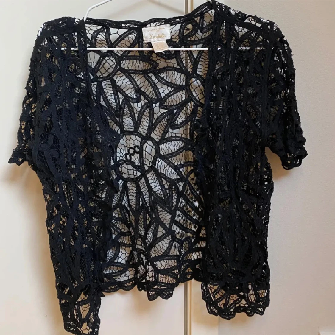 Svart spetsbolero från Lindex - 90