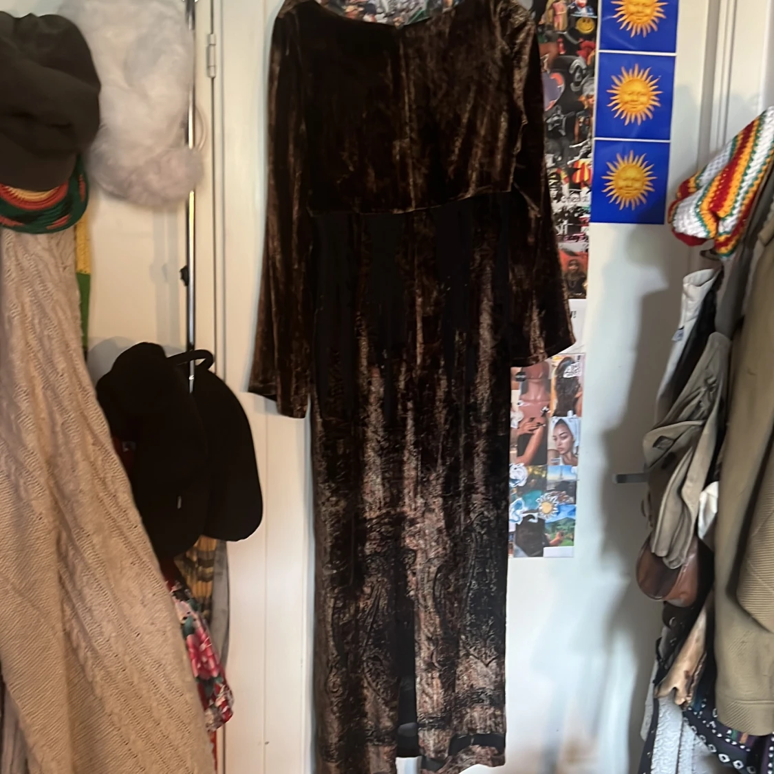 Sammets klänning - 91