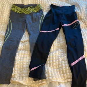 Träningsbyxor  - Säljer dessa två träningstights, 50kr/styck. Knappt använda 