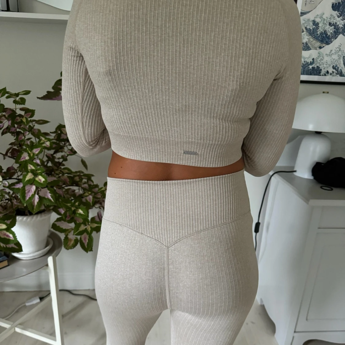 Aim’n träningsset i beige 