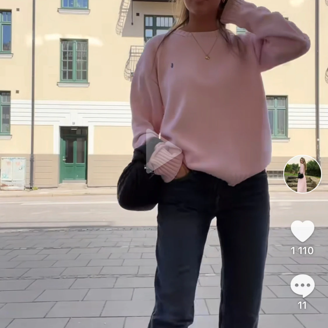 Ralph Lauren stickad tröja - 92