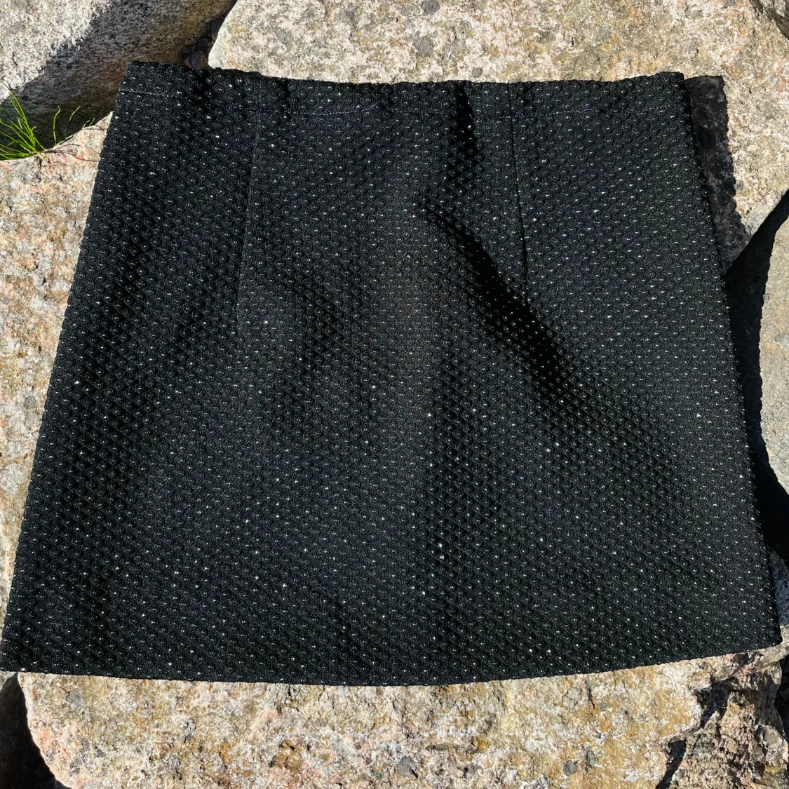 Svart kort kjol - 90