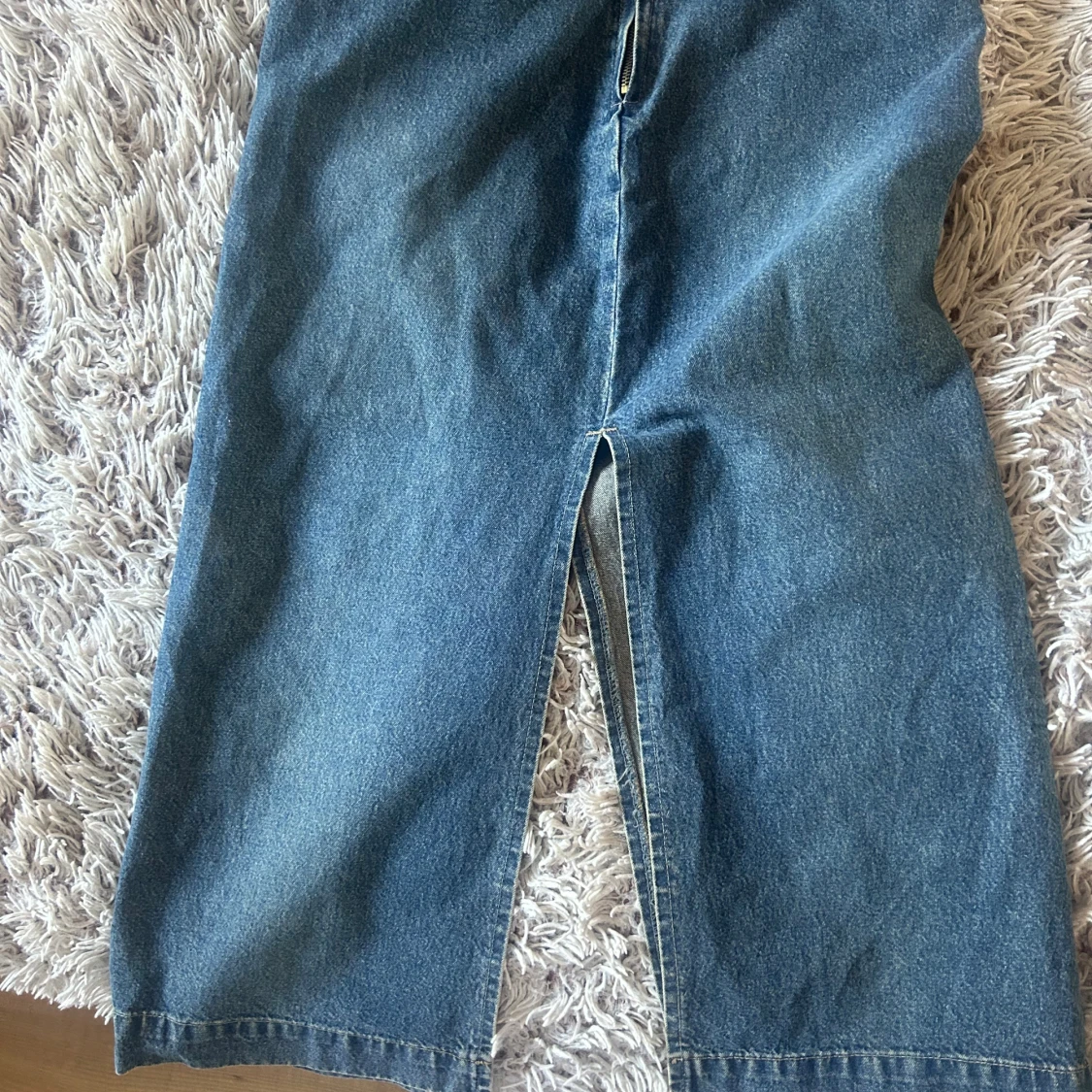 Blå jeanskjol  - 90