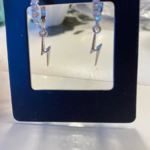 Öronhängen  - Såå fina blixt Öronhängen, helt oanvända.