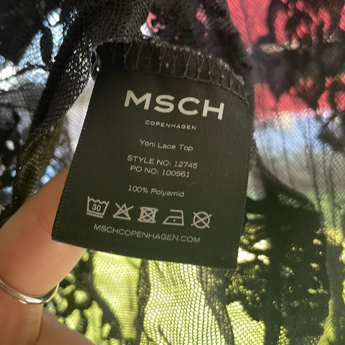 Genomskinlig tröja  - 90