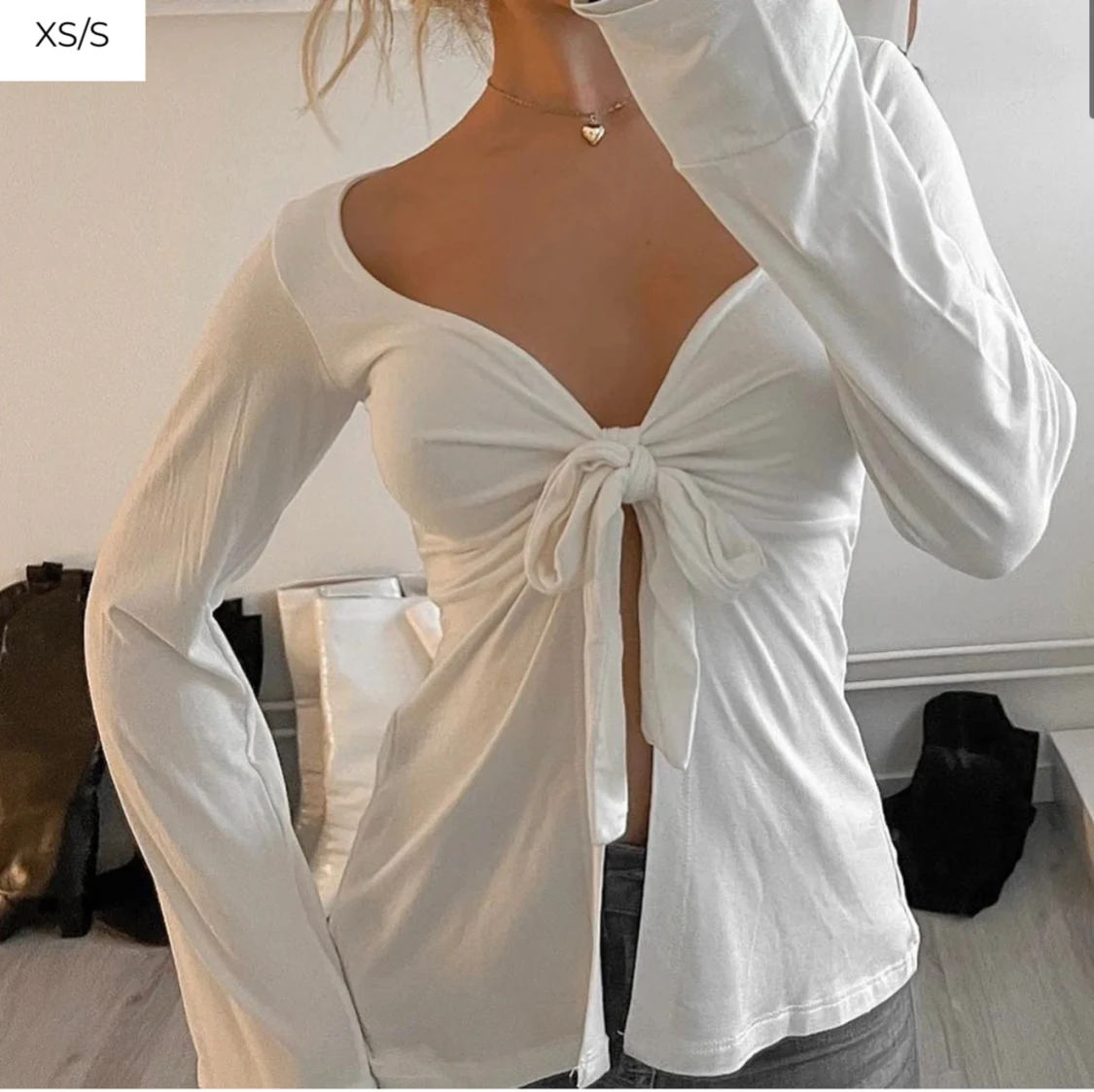 Maddy blouse- vit - 90