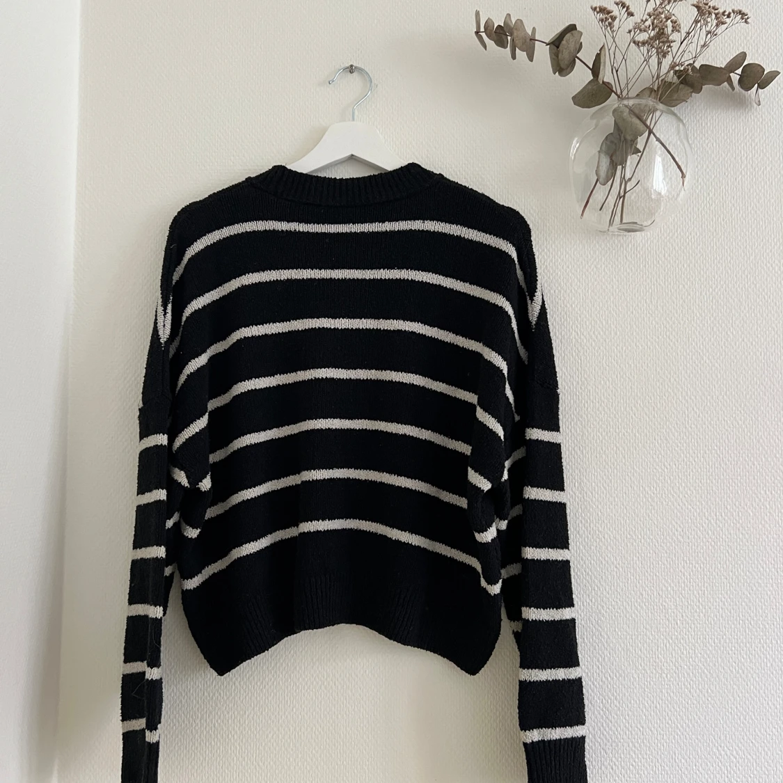 Stickad randig tröja  - 91