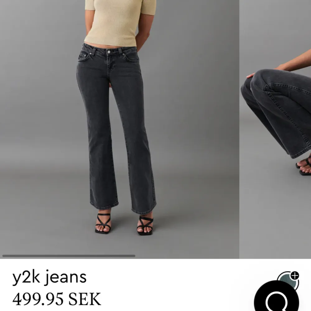 Jätte fina lågmidjade jeans från gina, använda några fåtal gånger. Jeans & Byxor.
