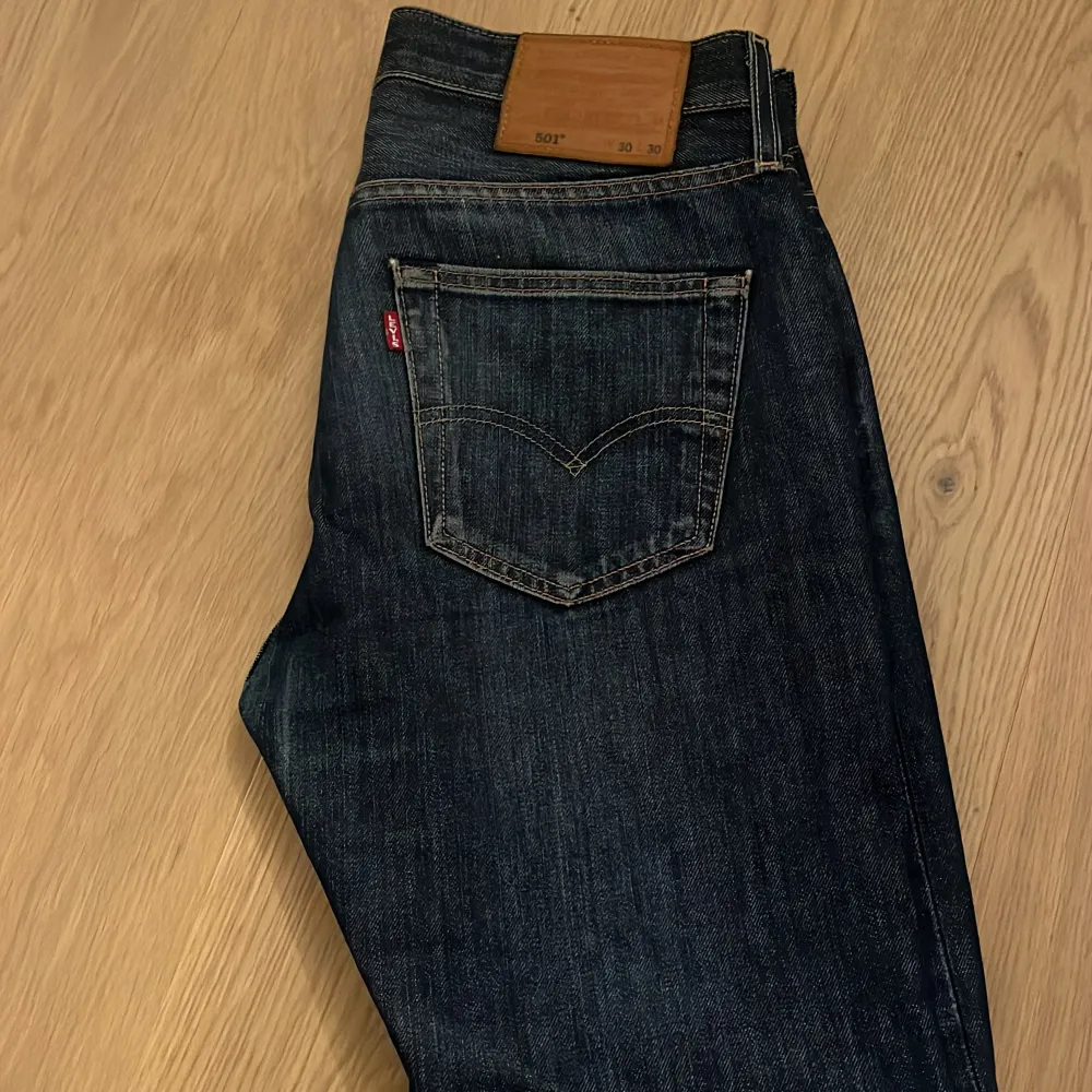 Bra skick, Fina jeans. Mörkblå 501. Jeans & Byxor.
