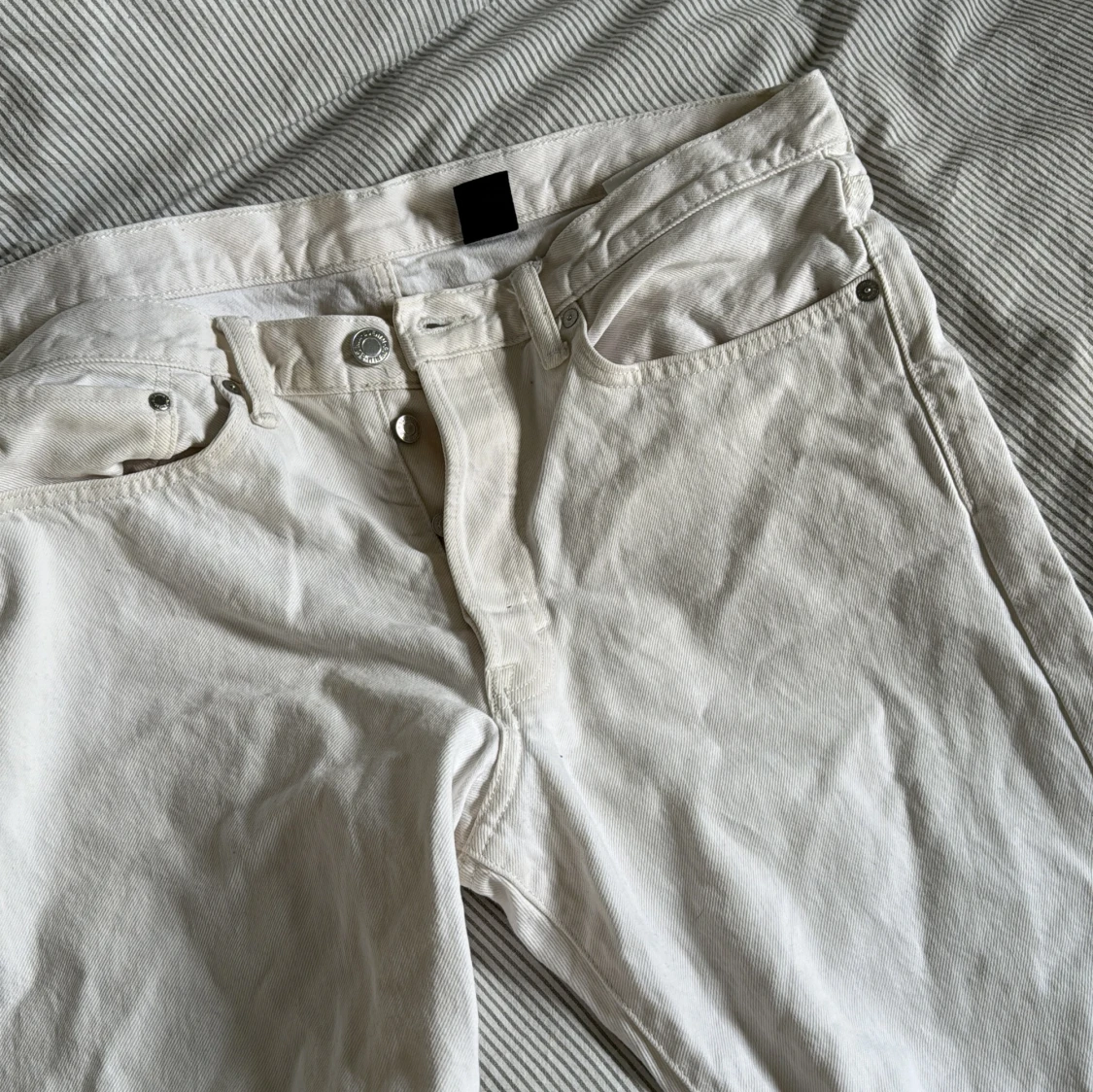 Ljusbeige Jeans - 90