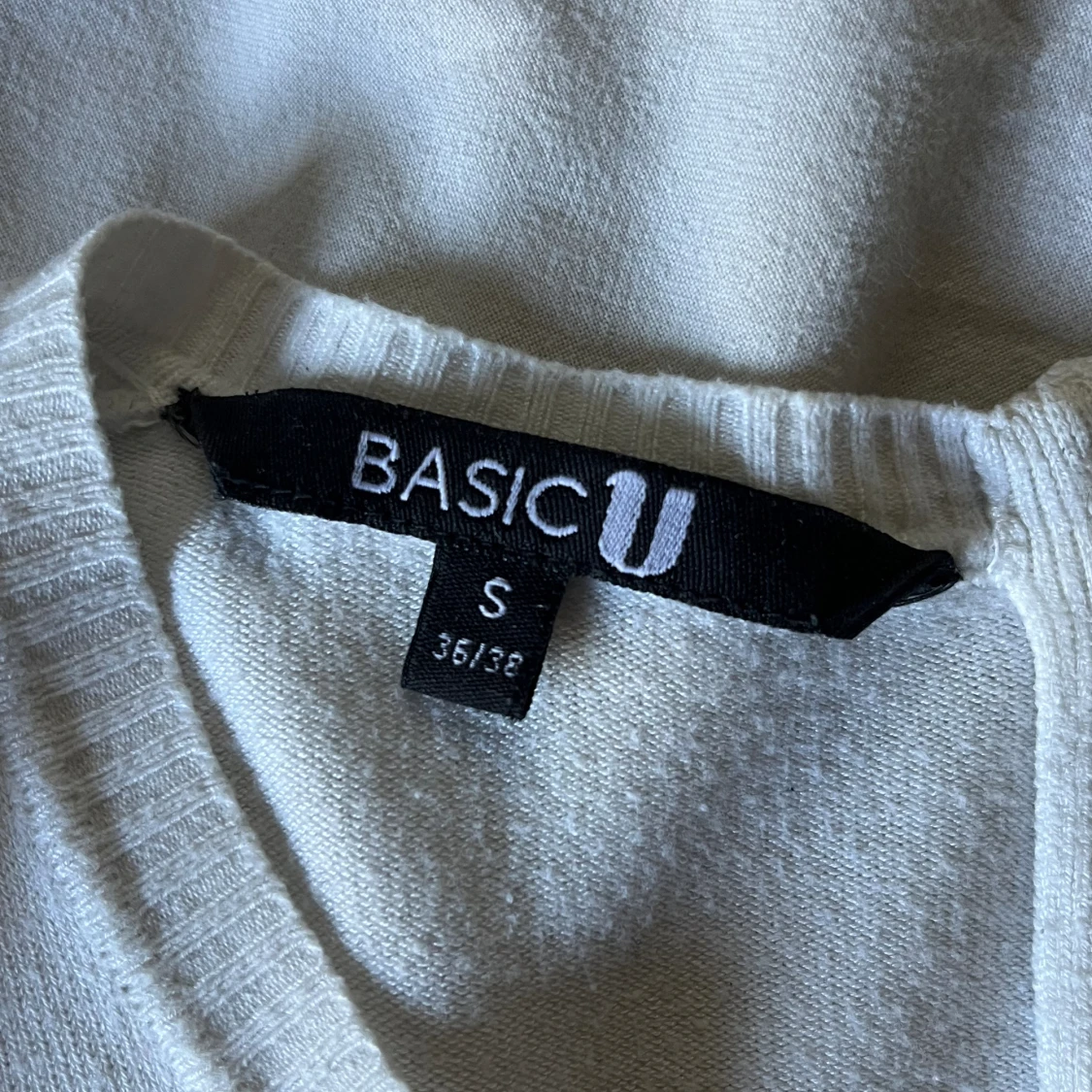 Vit långärmad - 91