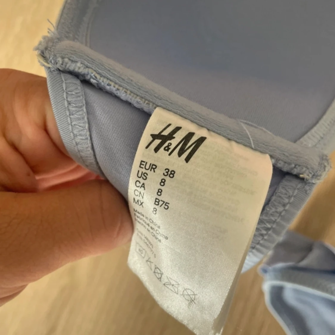 Snygg blå bikini  - 91