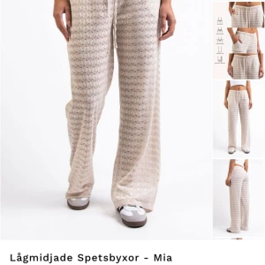 Spetsbyxor  - Säljer dem lågmidjade spets byxorna från madlady. Bara testade och aldrig andvända. Xs-tall