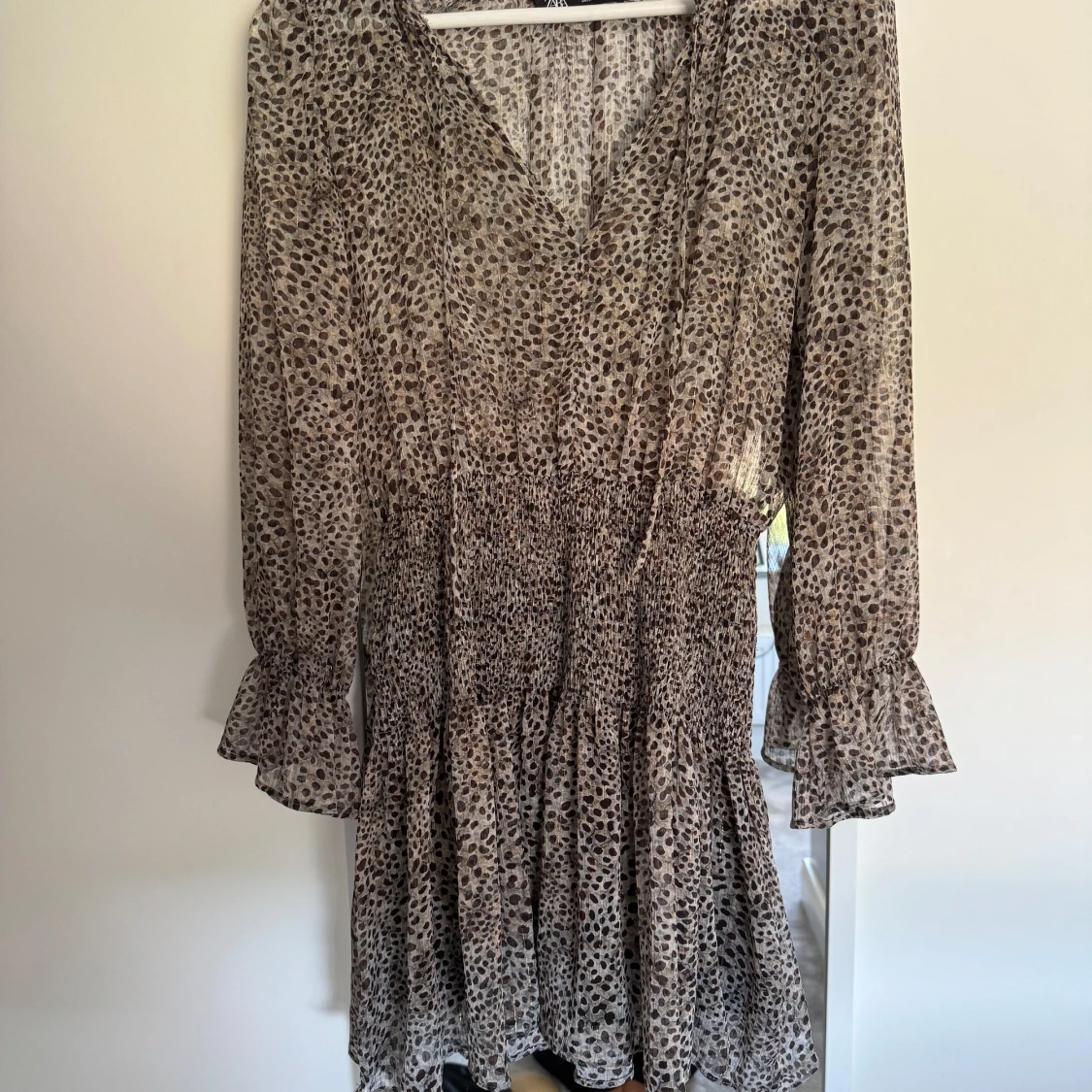 Leopard klänning