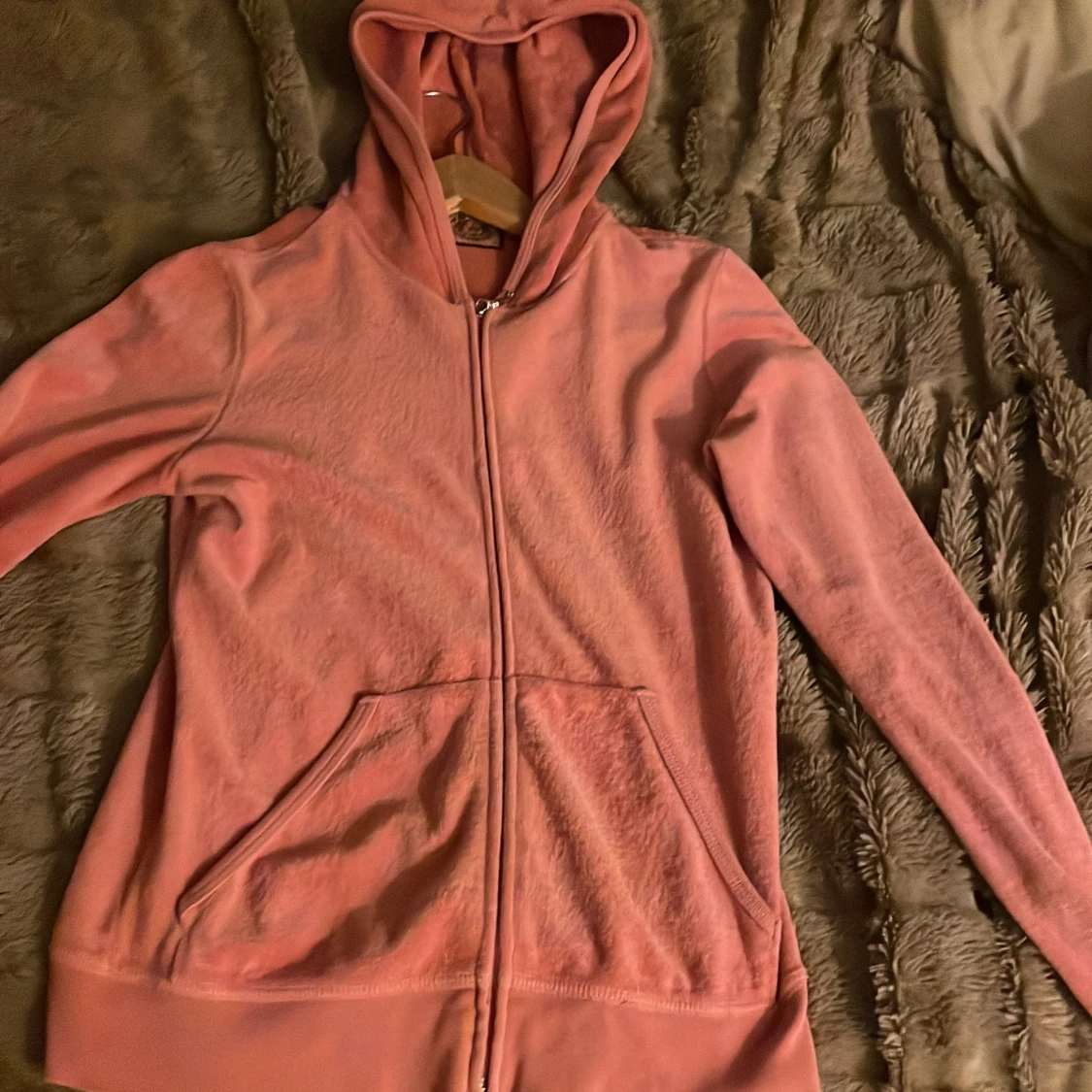 rosa juicy couture tröja/kofta M - 91