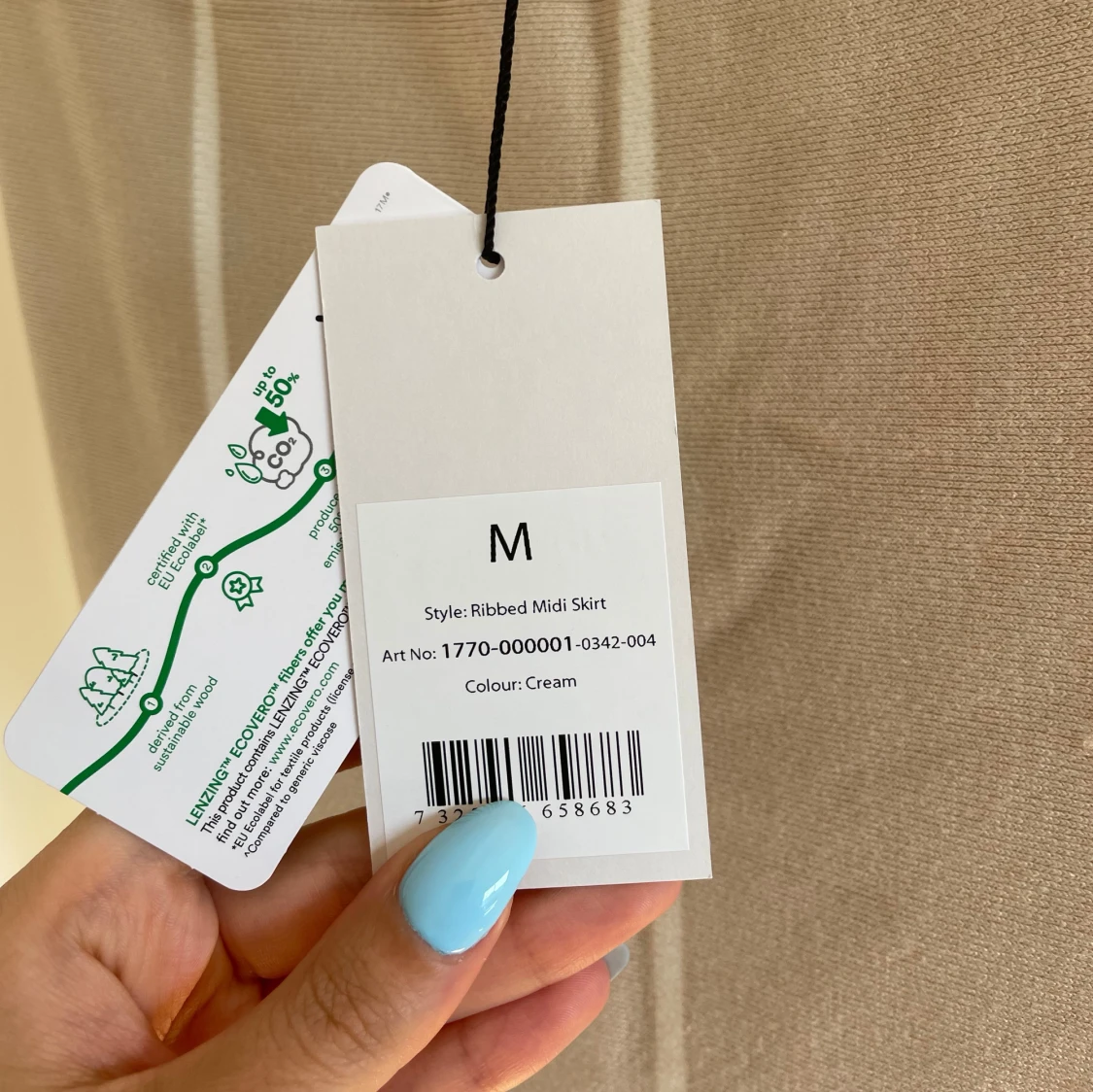 Stickad kjol NA-KD M - 90