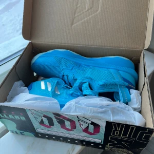 Basketskor Adidas Dame 8 - Helt oanvända basketskor i storlek 39 1/3 som jag beställde från Basketshop.se 