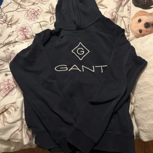 Gant hoodie - Gant hoodie som jag fick för flera år sedan. Säljer den billigt då jag bara vill bli av med min gamla garderob. Den är i okej skick, inga defekter o känns inte urtvättad. Pris kan diskuteras vid snabb affär😁