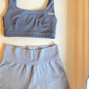 ICIW sett - Så fint sett från iciw. Det är inte samma färg men tycker de passar fint ihop! Topp i mörkblå strl XS och shorts i ljusblå/babyblå i S. Tyvärr är shortsen för stora så orättvis passform på mig 🎀 