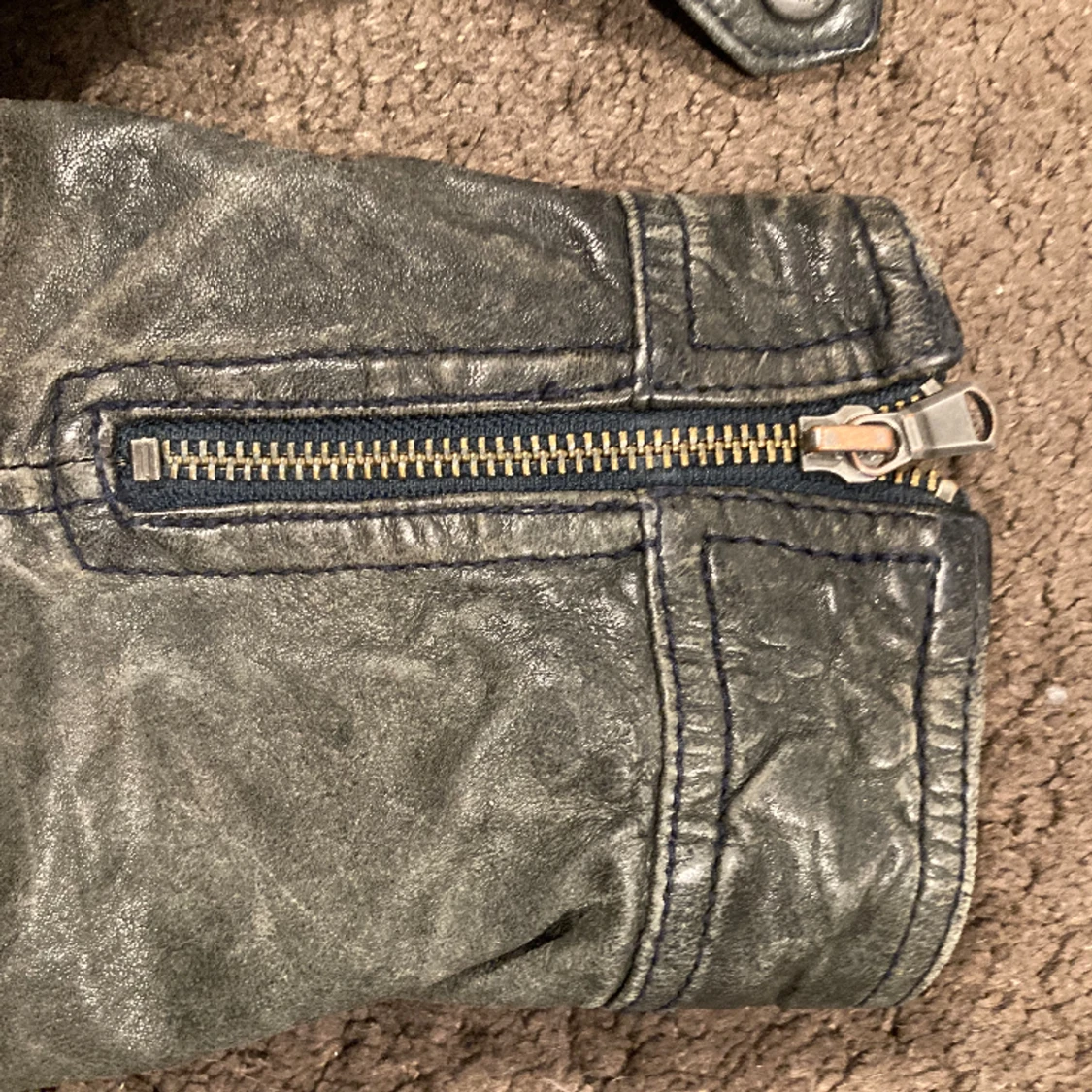 Molltan läderjacka  - 91