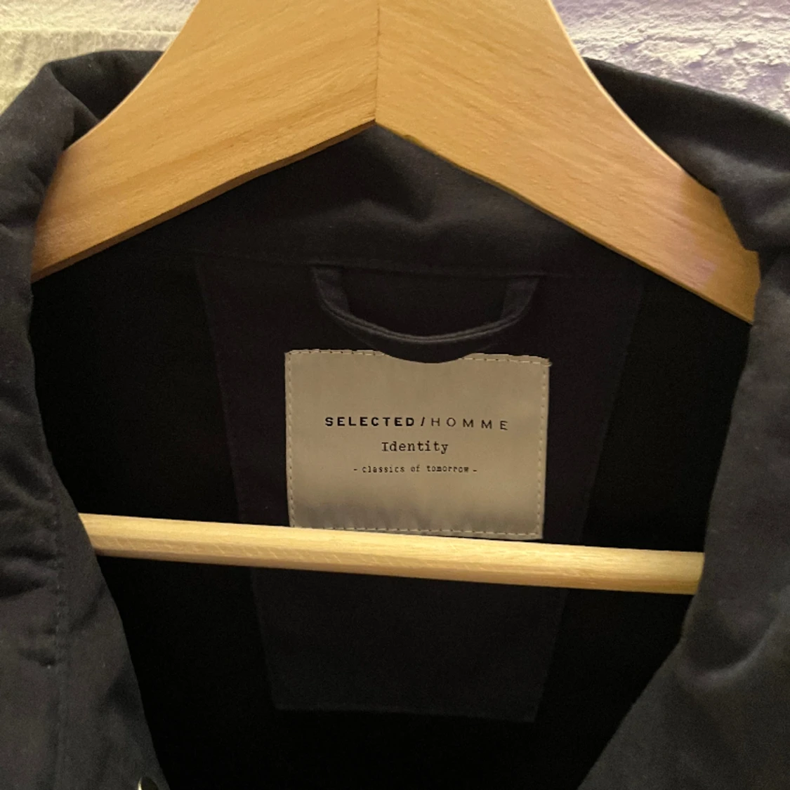 Navy blue field jacket selected homme  - 90