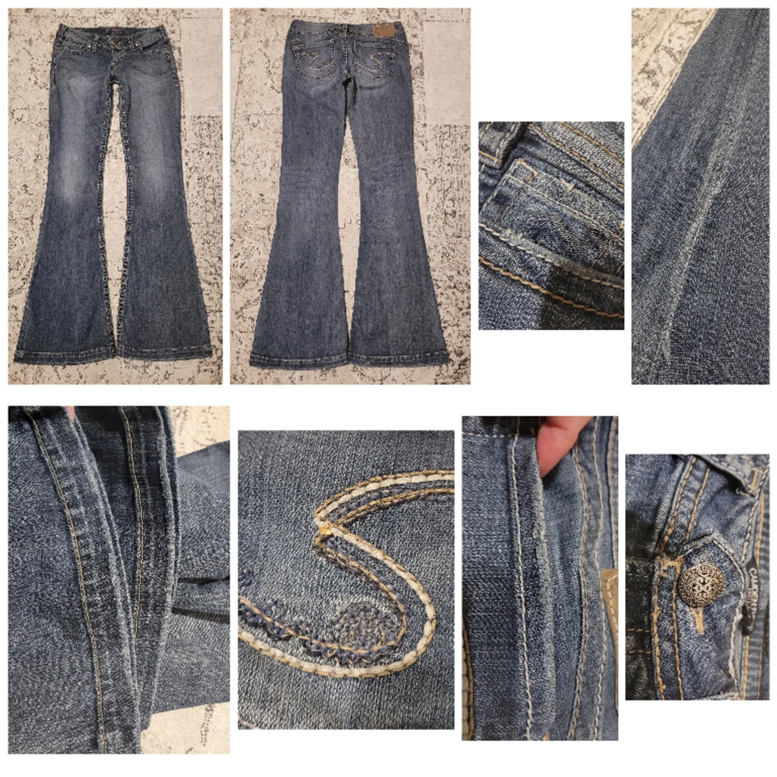 Lågmidjade jeans - 91