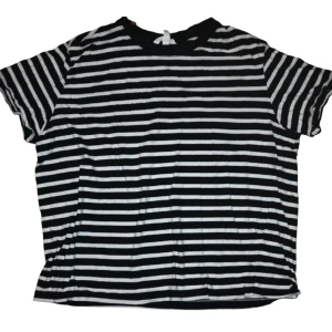 randig tshirt - fyrkantig randig tshirt i nyskick / stl S