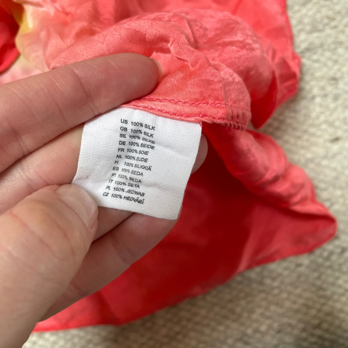 Linne S 100% silke  - 90