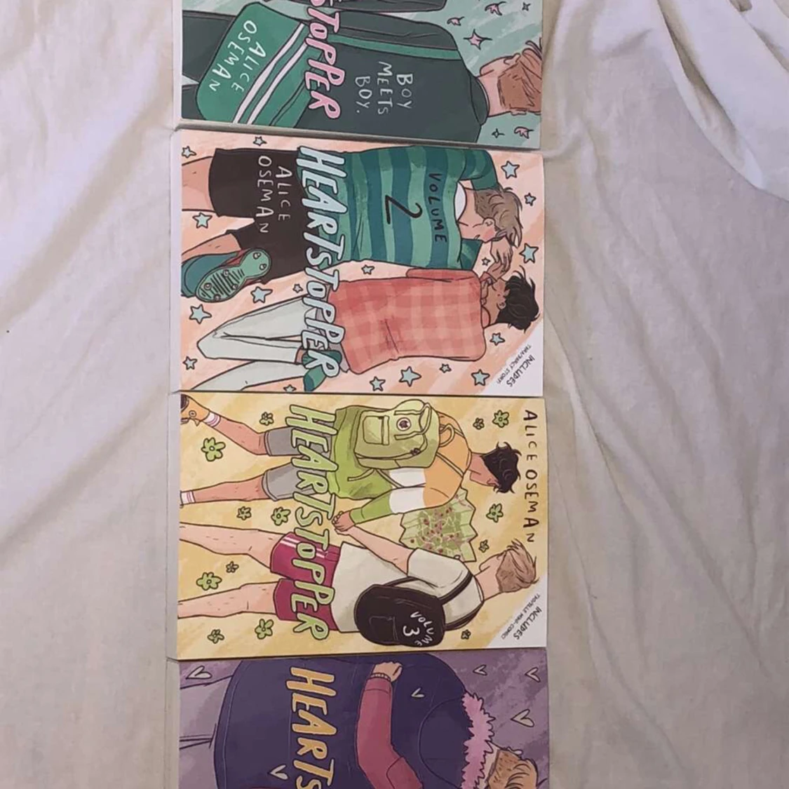 Heartstopper-böcker 1-4✨
