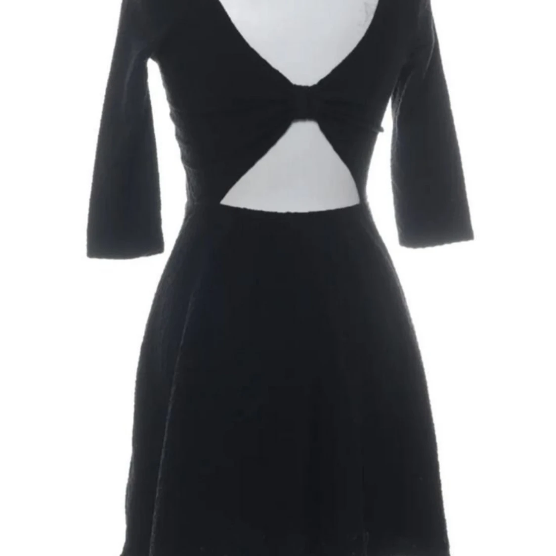 Hollister klänning strl S mönster svart - 90