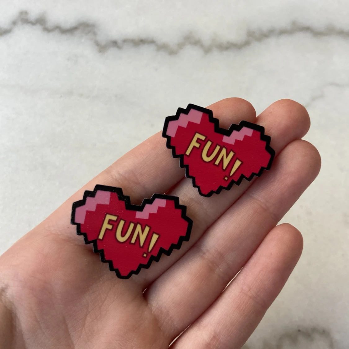 Ett par fina örhängen