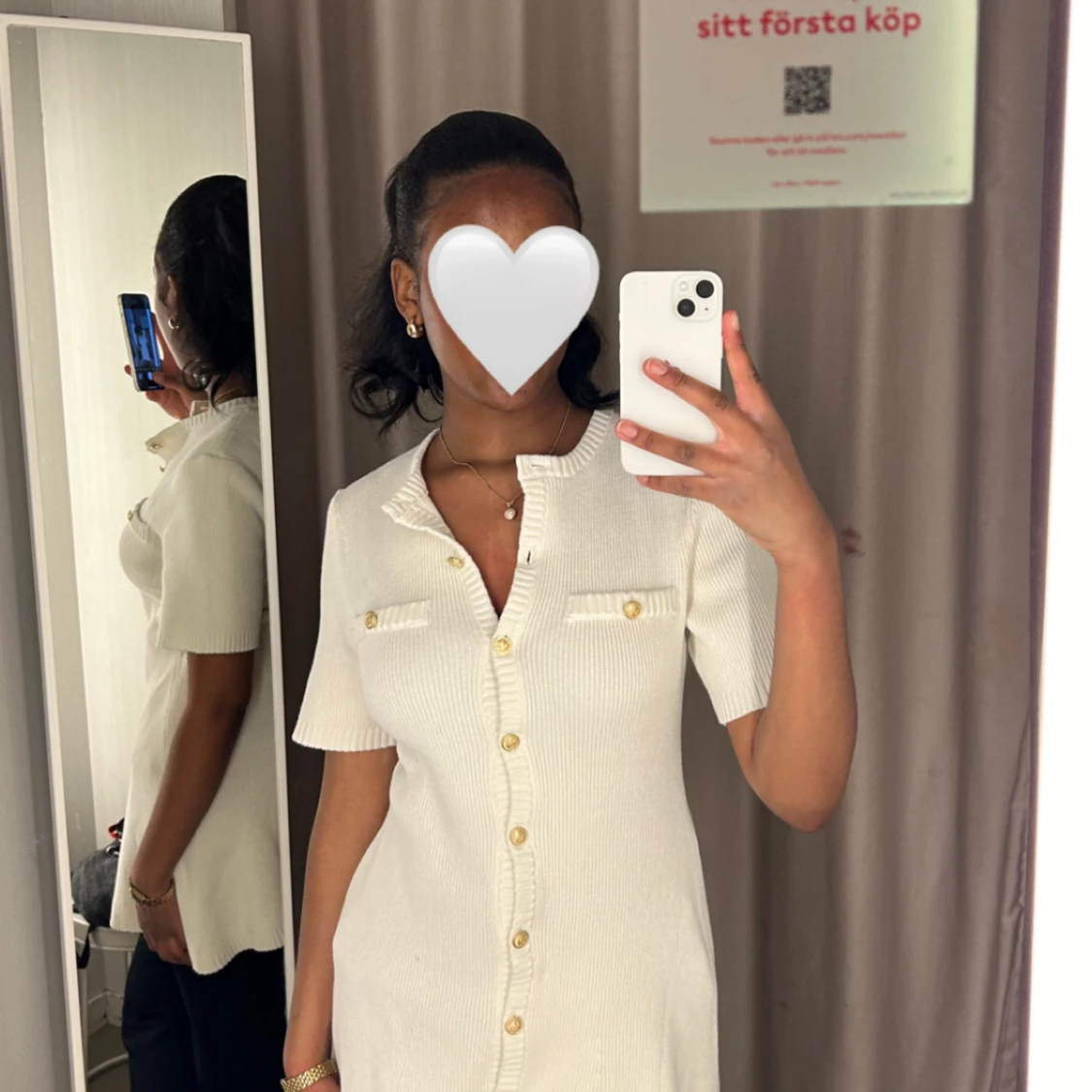 STICKAD KLÄNNING H&M - 91