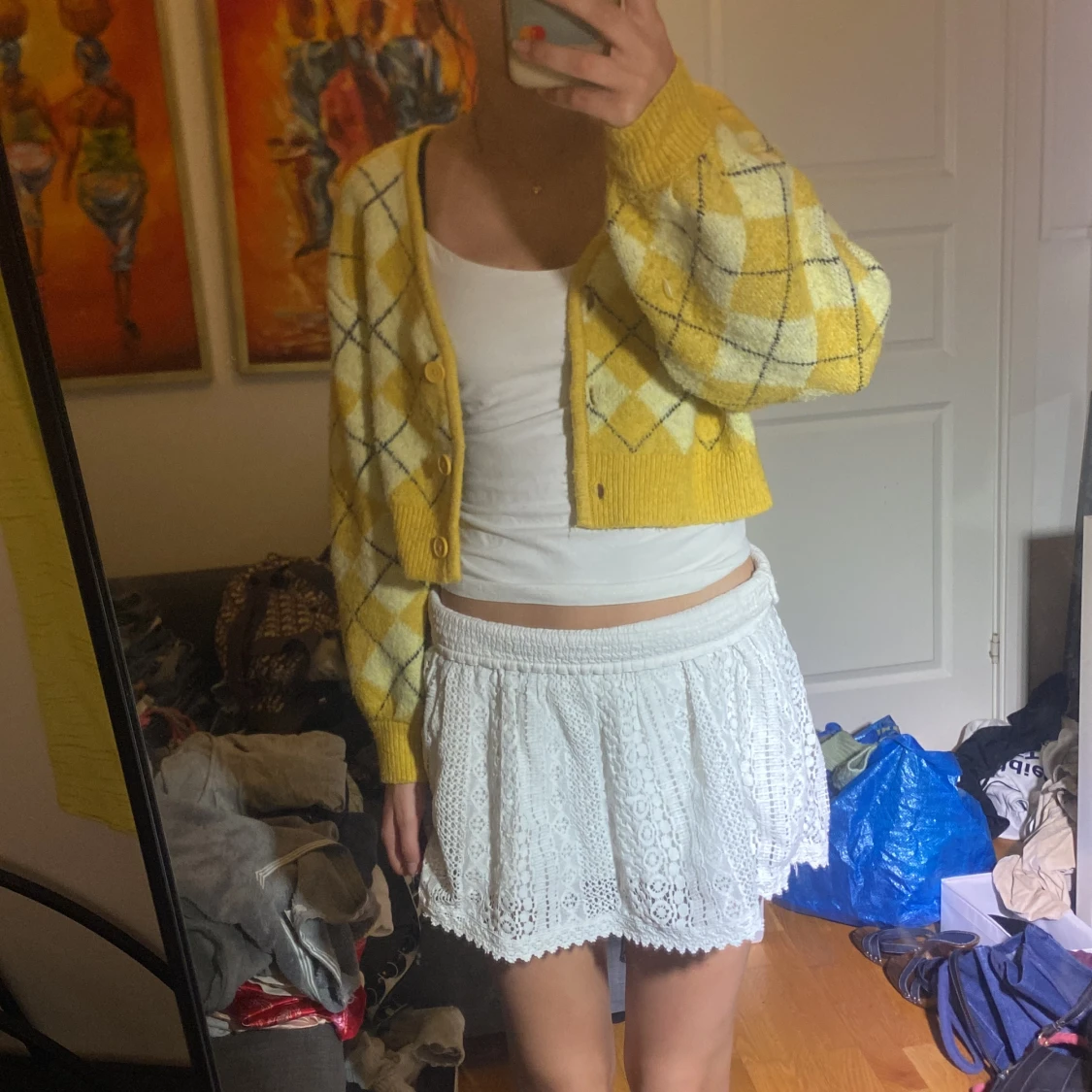 gul kofta från hm - 90