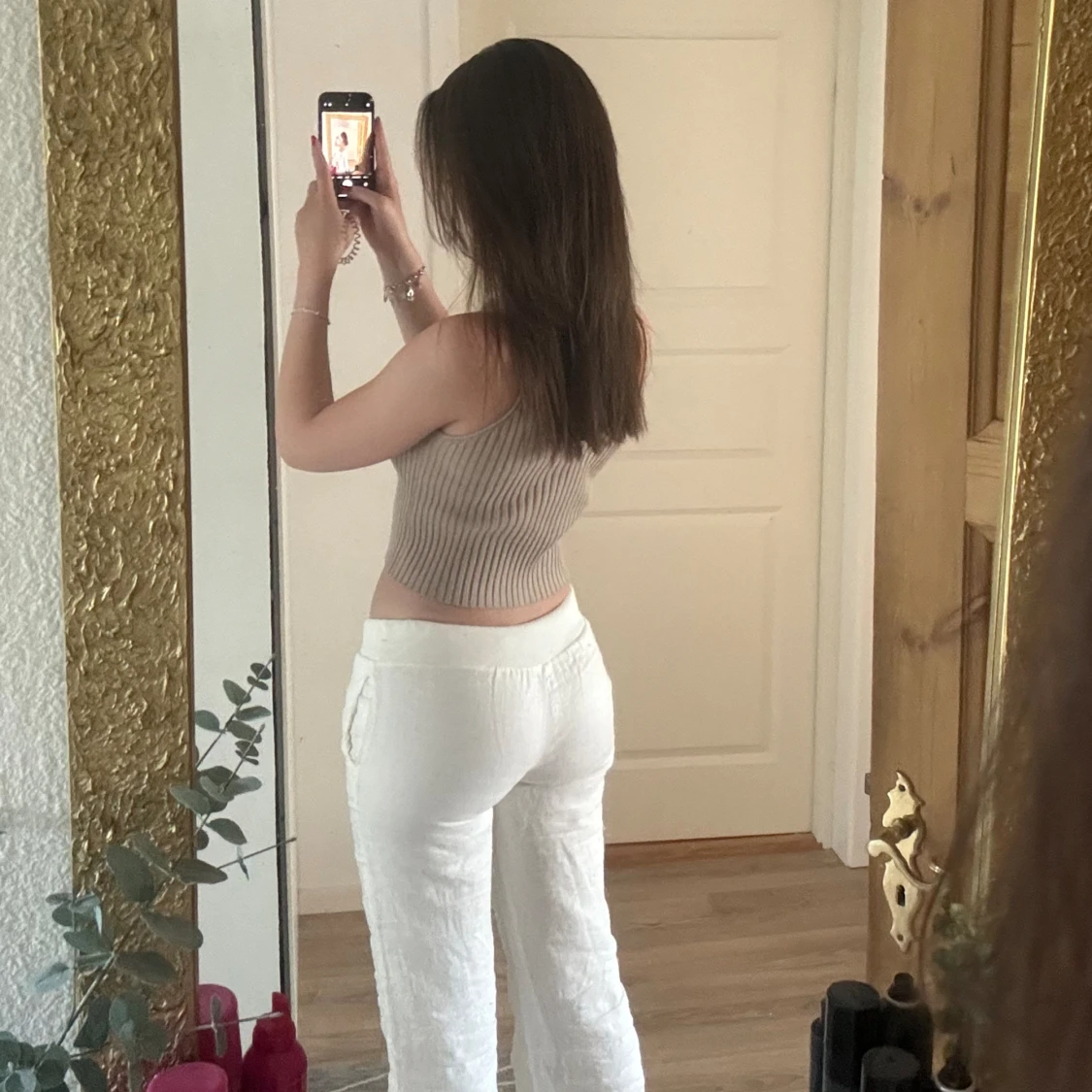 Alobha Linnebyxor - 90